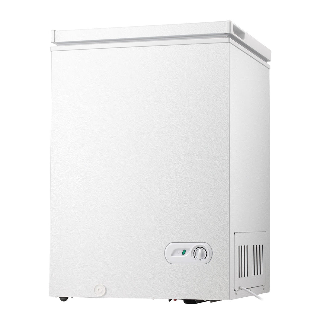 Kismile 7.0/3.5 Cubic Feet Chest Freezer with Removable Basket Free Standing - Kismile