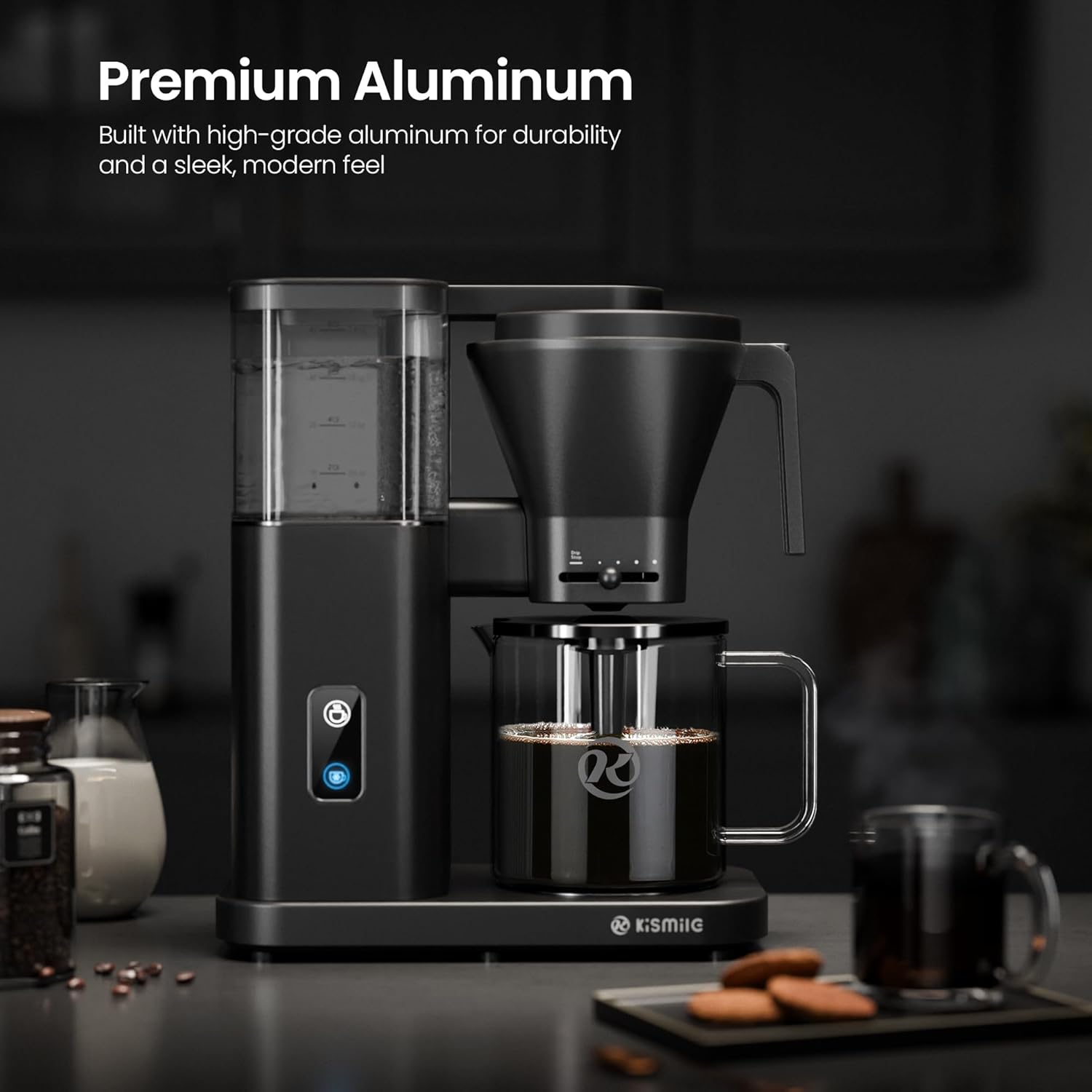 Kismile 8 Cup Drip Coffee Maker Machine 93125KCM0 - Kismile
