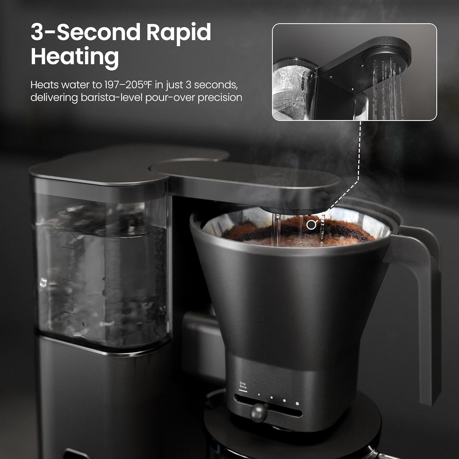 Kismile 8 Cup Drip Coffee Maker Machine 93125KCM0 - Kismile