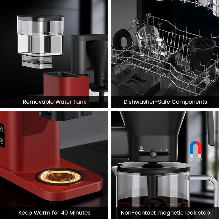 Kismile 8 Cup Drip Coffee Maker Machine 93125KCM0 - Kismile