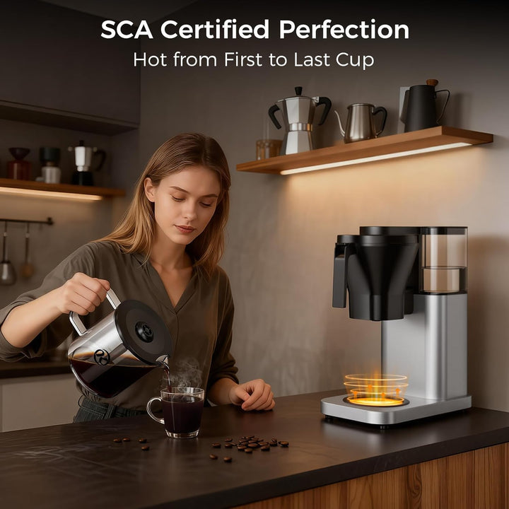 Kismile 8 Cup Drip Coffee Maker Machine 93125KCM0 - Kismile