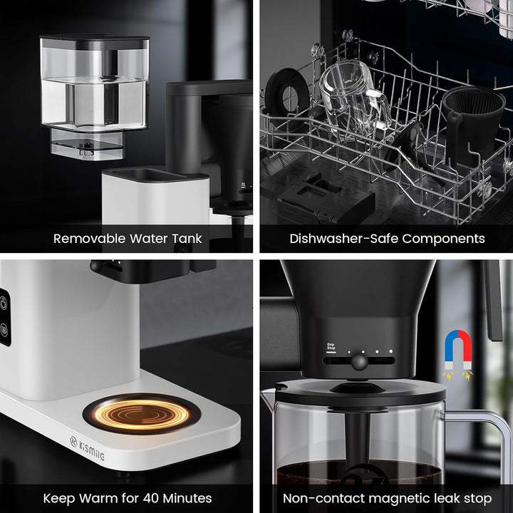 Kismile 8 Cup Drip Coffee Maker Machine 93125KCM0 - Kismile