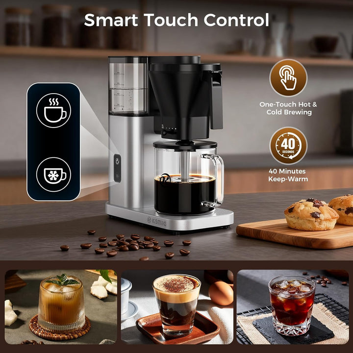 Kismile 8 Cup Drip Coffee Maker Machine 93125KCM0 - Kismile