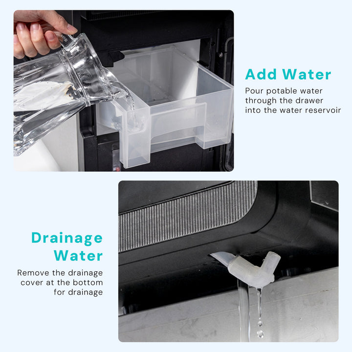 Kismile Clear Square Ice Cubes Maker 58003RIM0 - Kismile