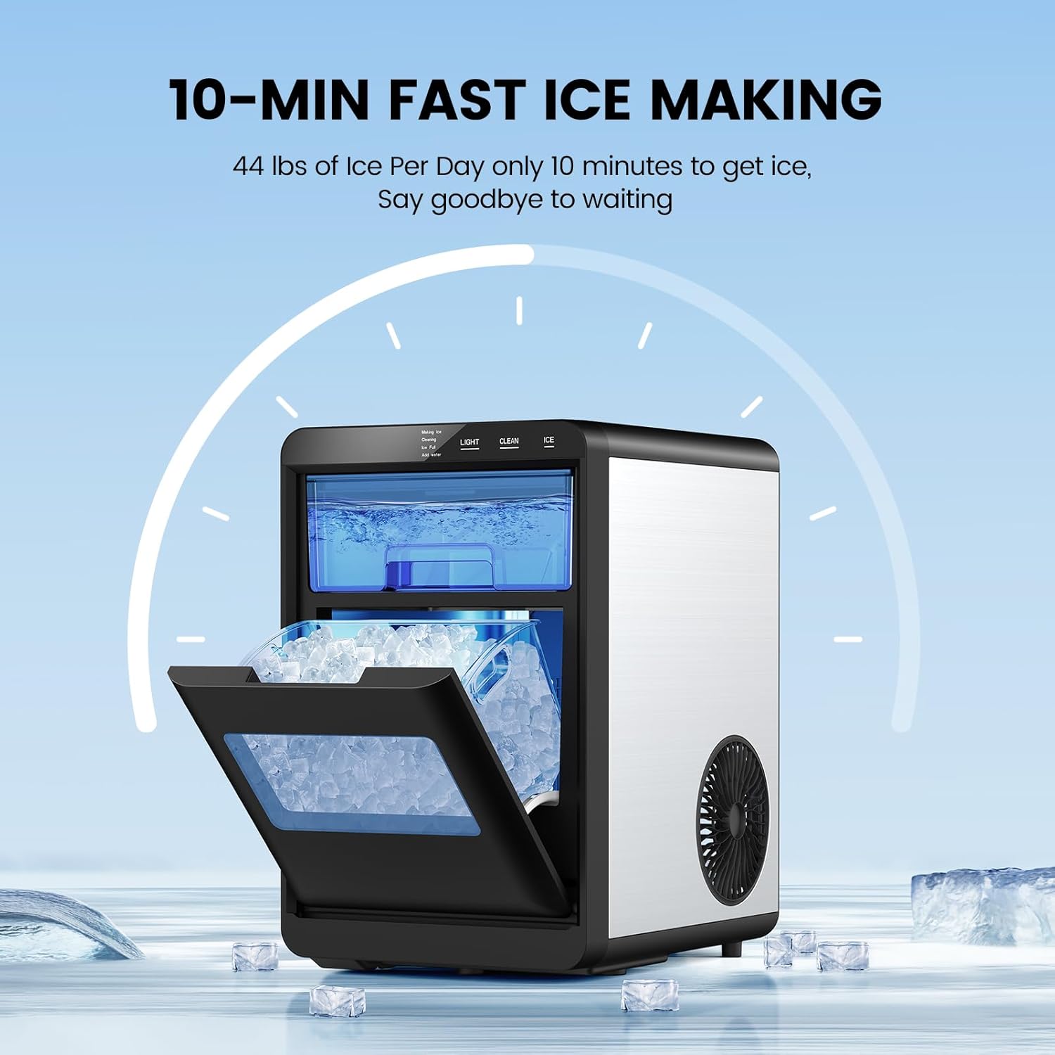 Square Rice Maker Kismile Clear Square Ice Cubes Makers 58003RIM0 - Kismile
