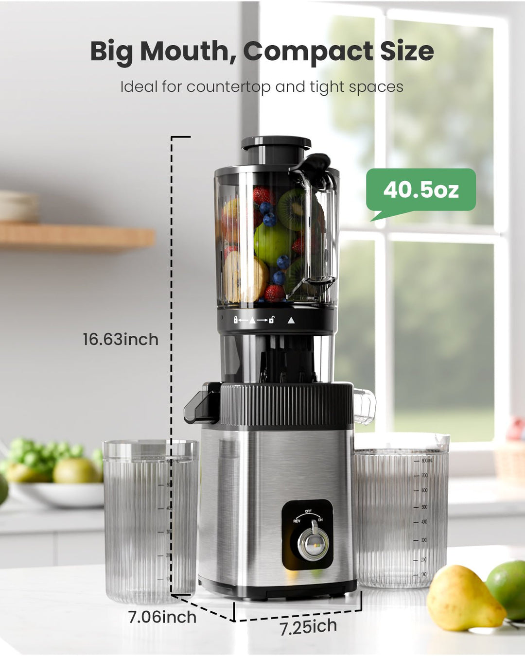 Kismile Cold Press Juicer Machine 27901KJU0 - Kismile