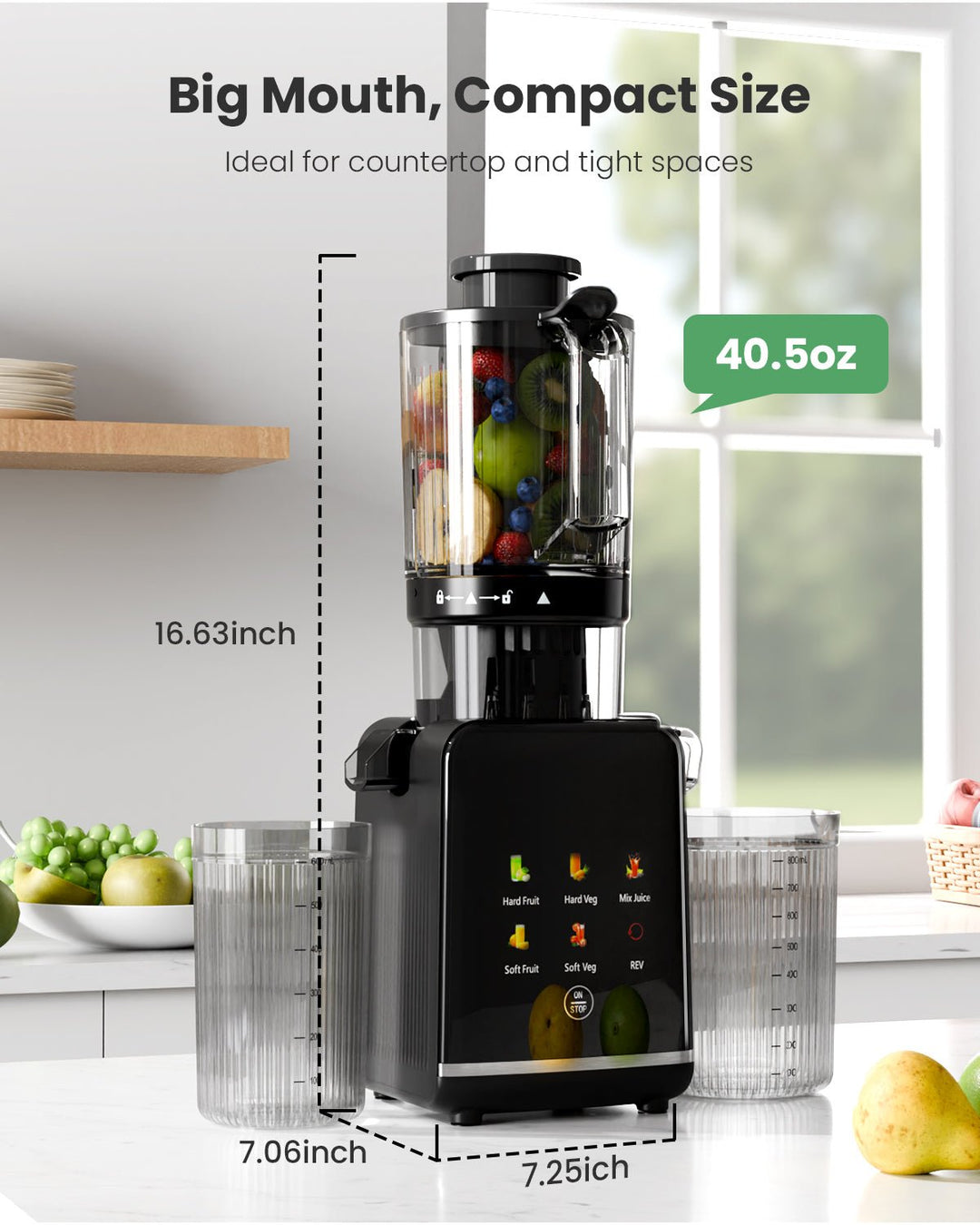 Kismile Cold Press Juicer Machine 27901KJU0 - Kismile