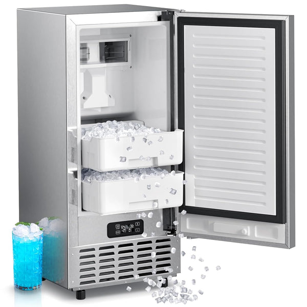 Kismile Commercial Under Counter Nugget Ice Maker Z5830N - Kismile