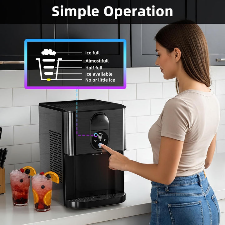 Kismile Countertop Nugget Ice Maker 58015RIM0 - Kismile