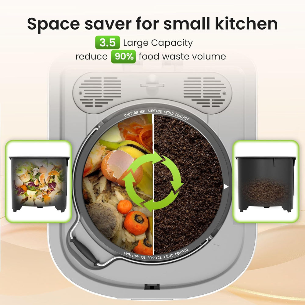 Kismile Electric Composter for Kitchen 87002CKW0 - Kismile