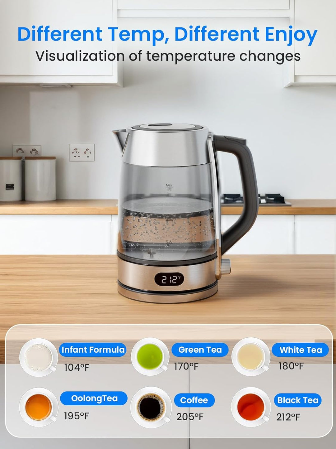 Kismile Electric Kettle KT6708 - Kismile