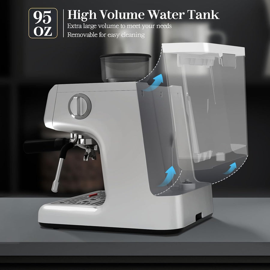 Kismile Coffee Maker with Reusable Filter & Keep Hot Plate, Auto Pause ...