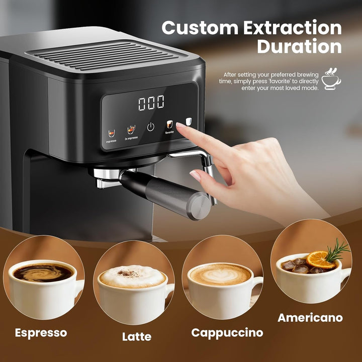 Kismile Espresso Machine with Grinder 80501KCM0 - Kismile