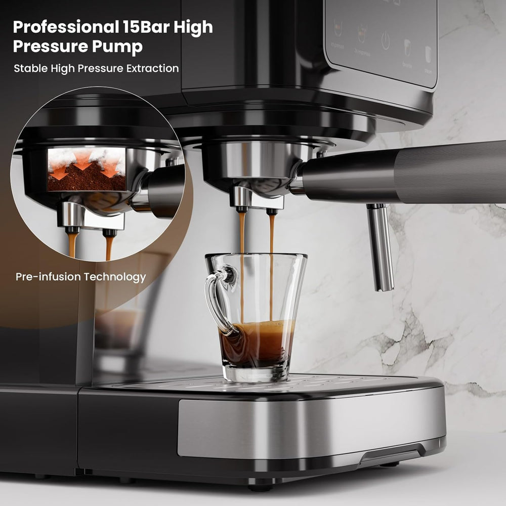 Kismile Espresso Machine with Grinder 80501KCM0 - Kismile