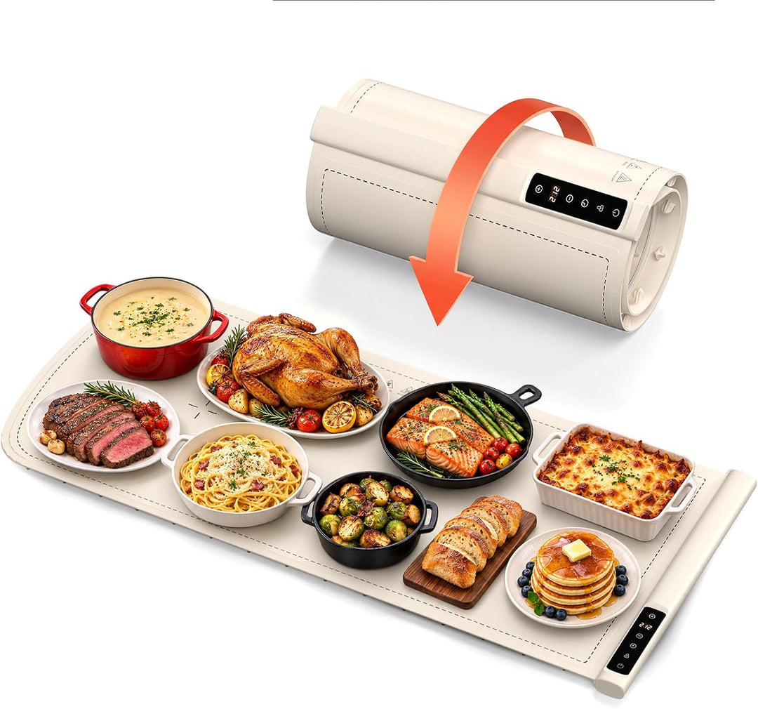 Kismile Extra Large 8-Plate Food Warming Mat WB2908 - Kismile