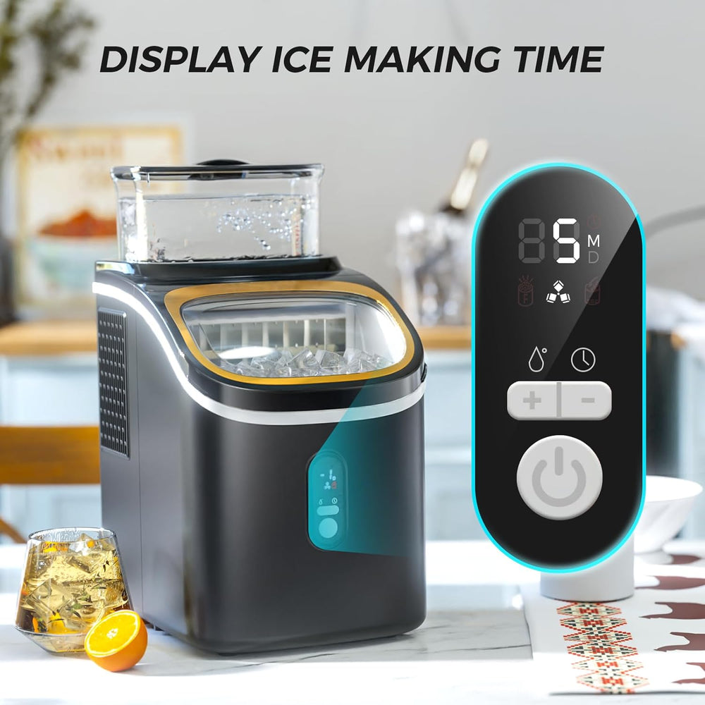 Kismile Ice Maker Countertop, Portable Ice Cube Maker Machine Z5813AF - Kismile