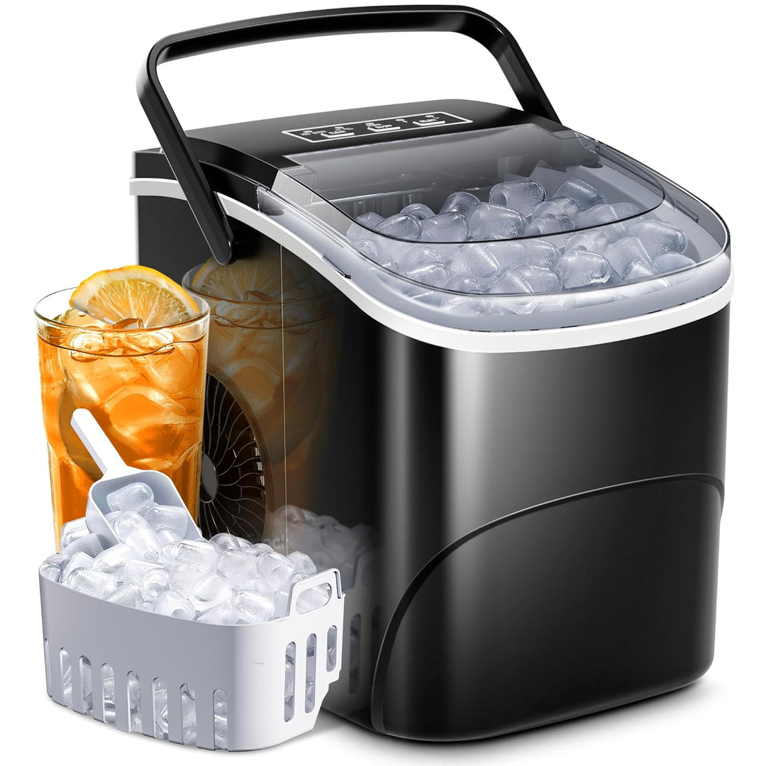 Kismile Ice Makers Countertop with Handle Z5812B - Kismile