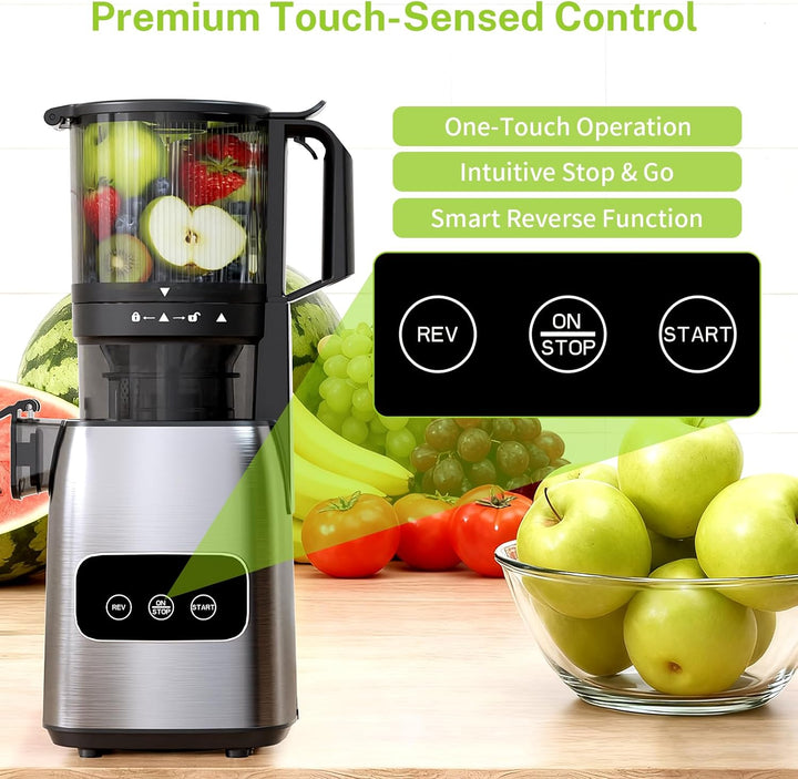 Kismile Juicer Machines with 5.4" Large Feed Chute 27120KJU0 - Kismile