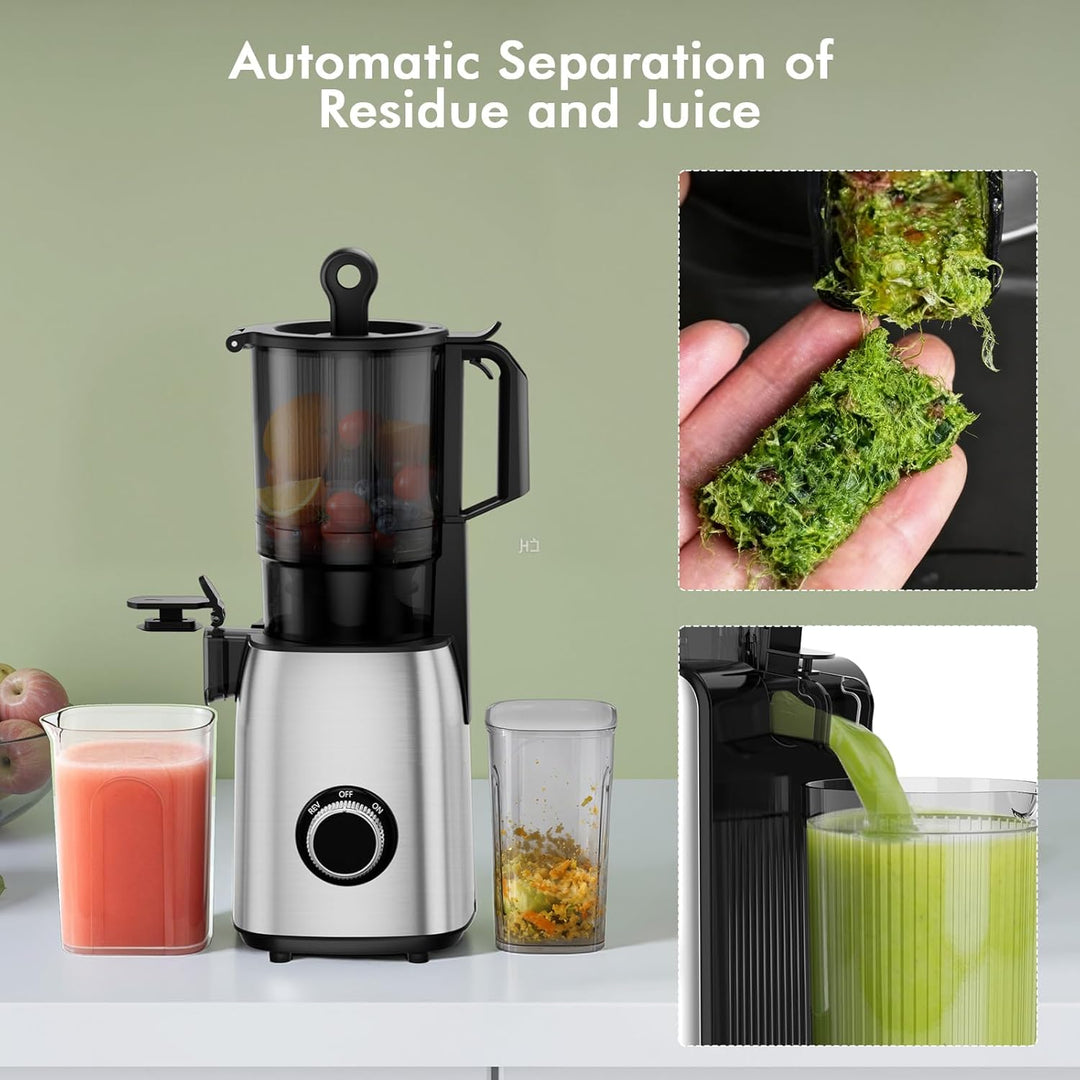 Kismile Juicer Machines with 5.4" Large Feed Chute 27120KJU0 - Kismile