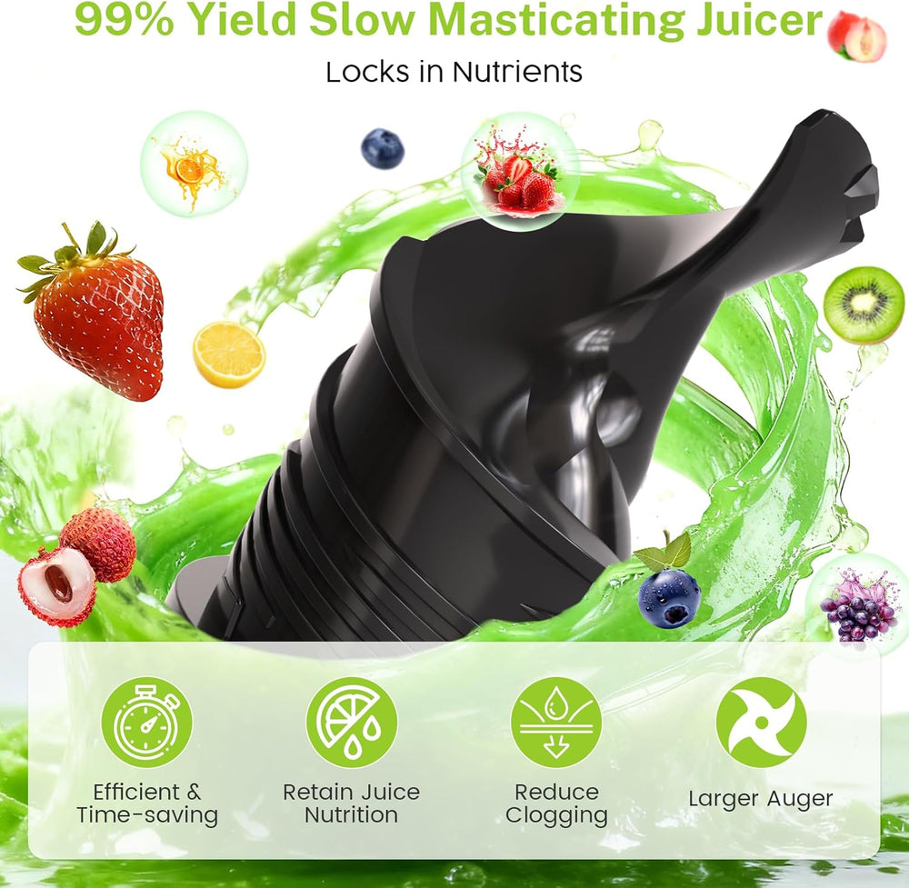 Kismile Juicer Machines with 5.4" Large Feed Chute 27120KJU0 - Kismile