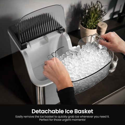 Kismile Nugget Countertop Ice Maker Z5815NB - Kismile