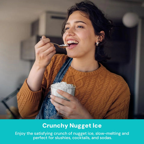 Kismile Nugget Countertop Ice Maker Z5815NB - Kismile