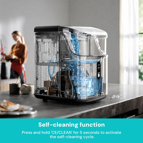 Kismile Nugget Countertop Ice Maker Z5815NB - Kismile