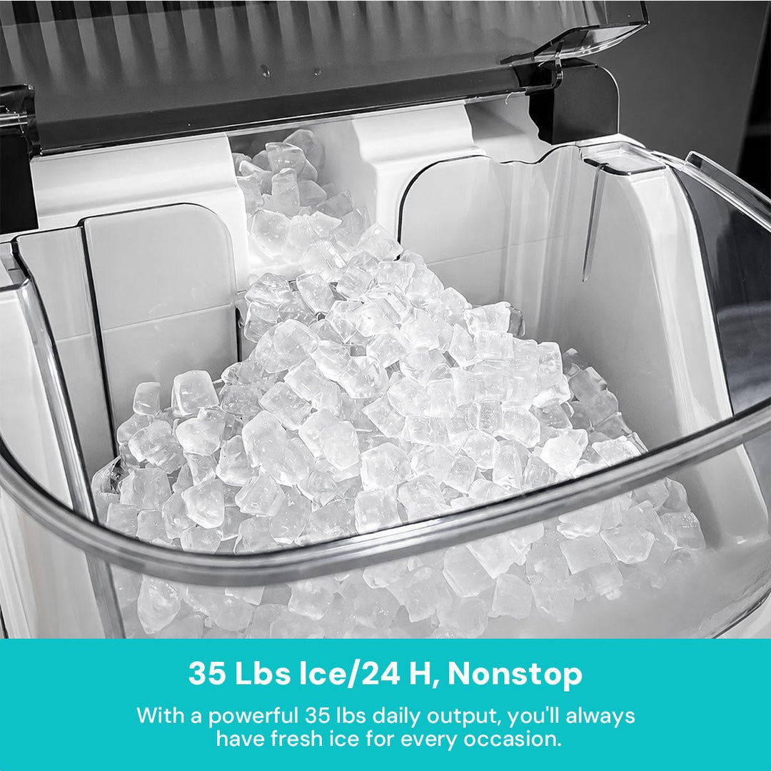 Kismile Nugget Countertop Ice Maker Z5815NB - Kismile