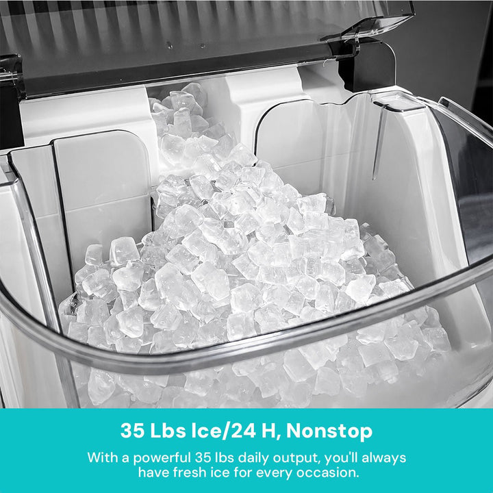 Kismile Nugget Countertop Ice Maker Z5815NB - Kismile
