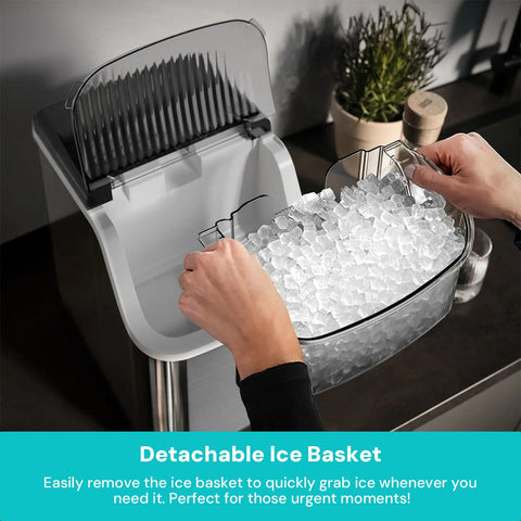 Kismile Nugget Countertop Ice Maker Z5815NB - Kismile