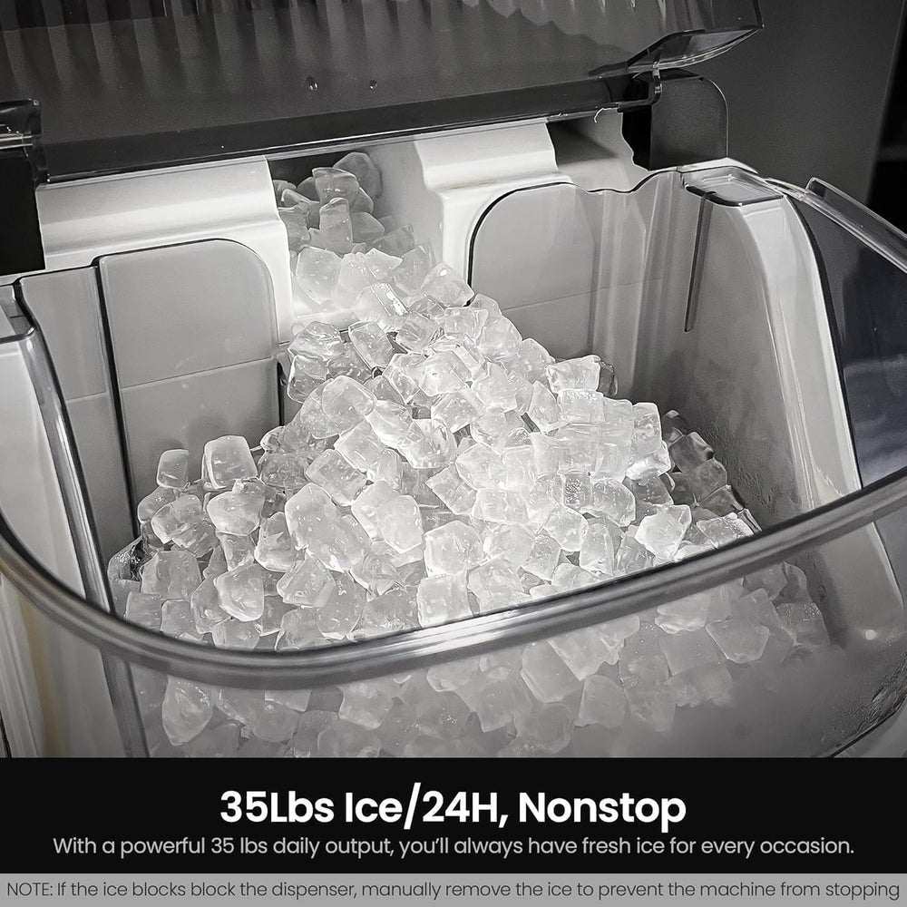Kismile Nugget Countertop Ice Maker Z5815NB - Kismile