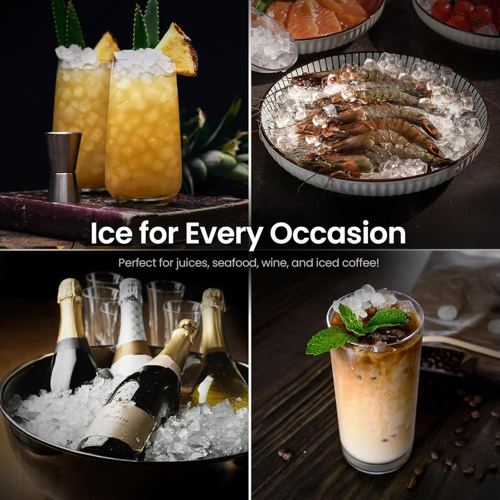 Kismile Nugget Countertop Ice Maker Z5815NB - Kismile