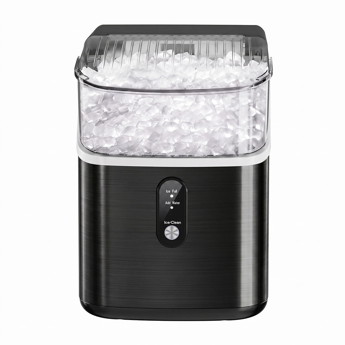 Kismile Nugget Ice Maker Countertop – Soft Chewable Pebble Ice, 33