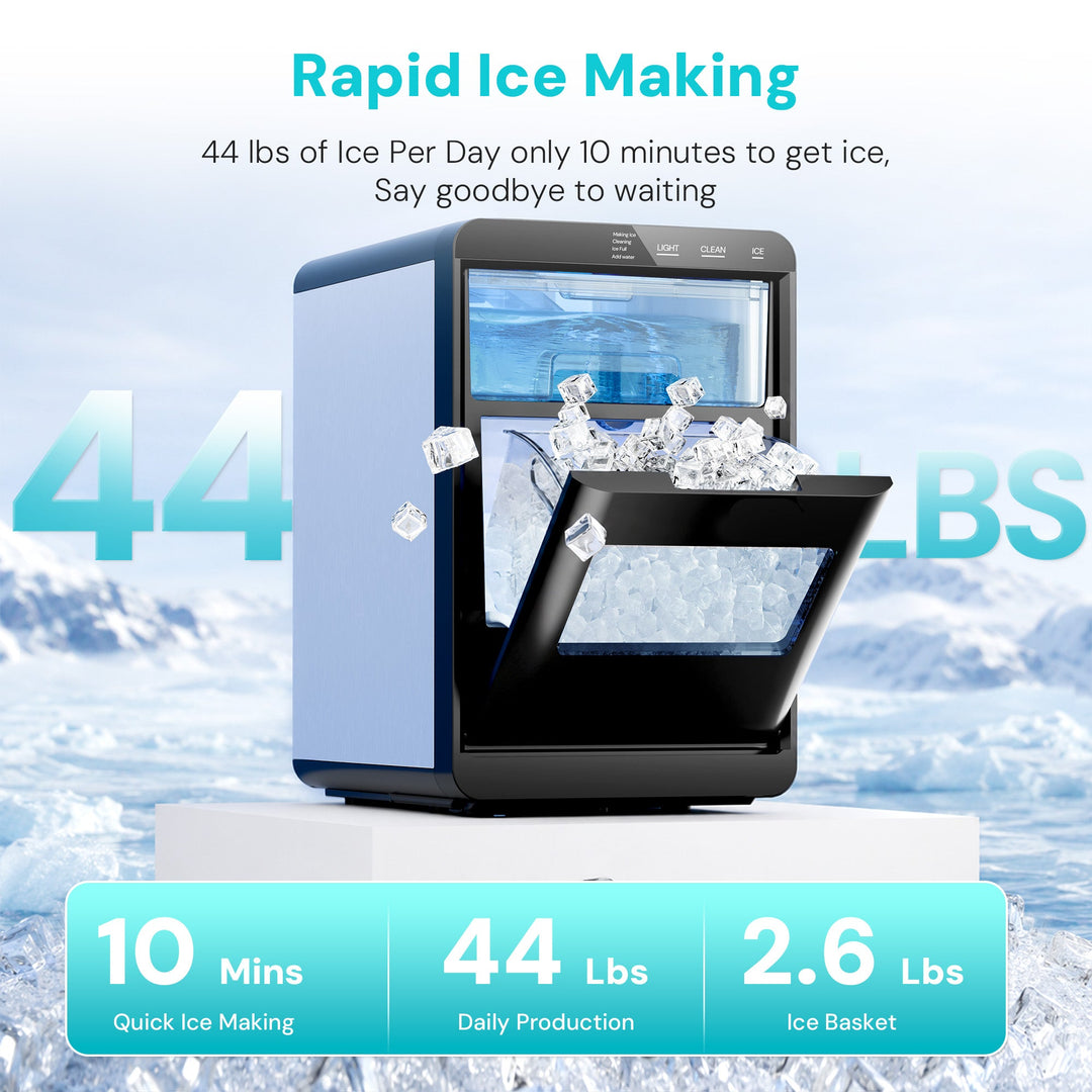 Kismile Nugget Ice Maker Countertop 58020RIM0 - Kismile