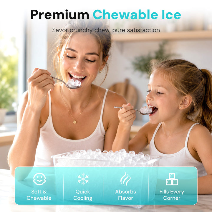 Kismile Nugget Ice Maker Countertop 58020RIM0 - Kismile