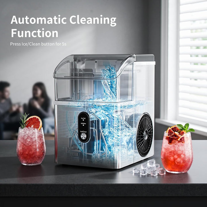 Kismile Nugget Ice Makers Countertop IM5815NB - Kismile
