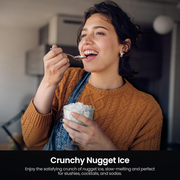 Kismile Nugget Ice Makers Countertop IM5815NB - Kismile