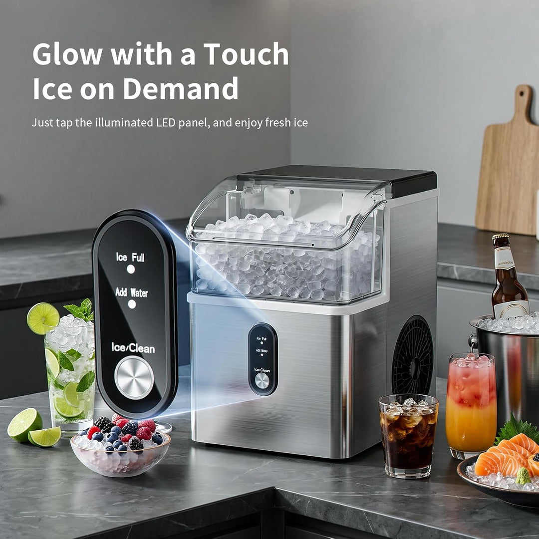 Kismile Nugget Ice Makers Countertop IM5815NB - Kismile