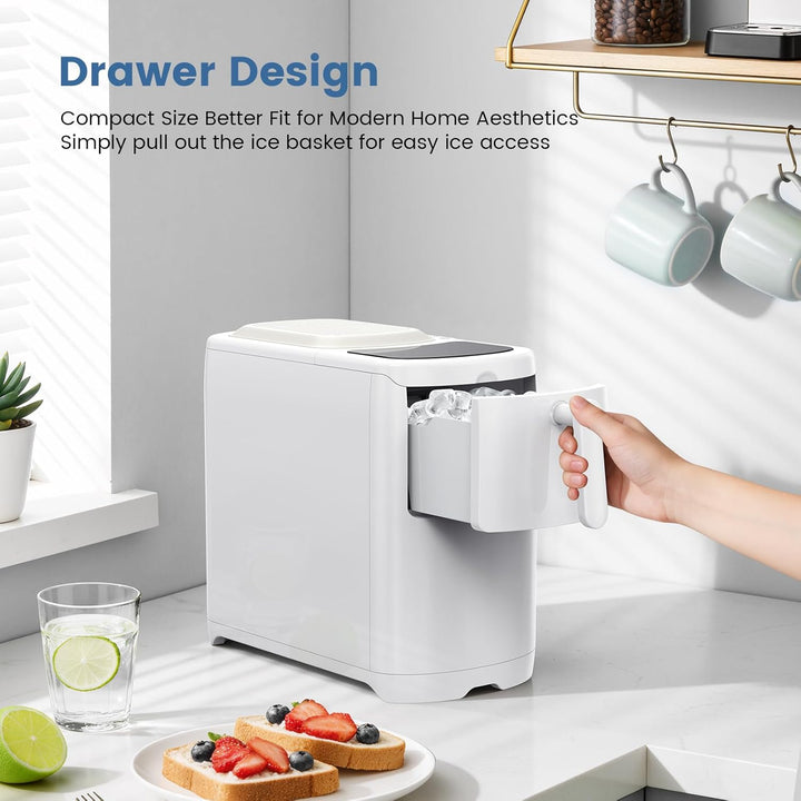 Kismile Portable Countertop Ice Maker 11015RIM0 - Kismile
