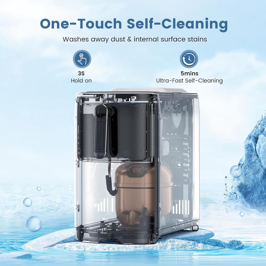 Kismile Portable Countertop Ice Maker 11015RIM0 - Kismile