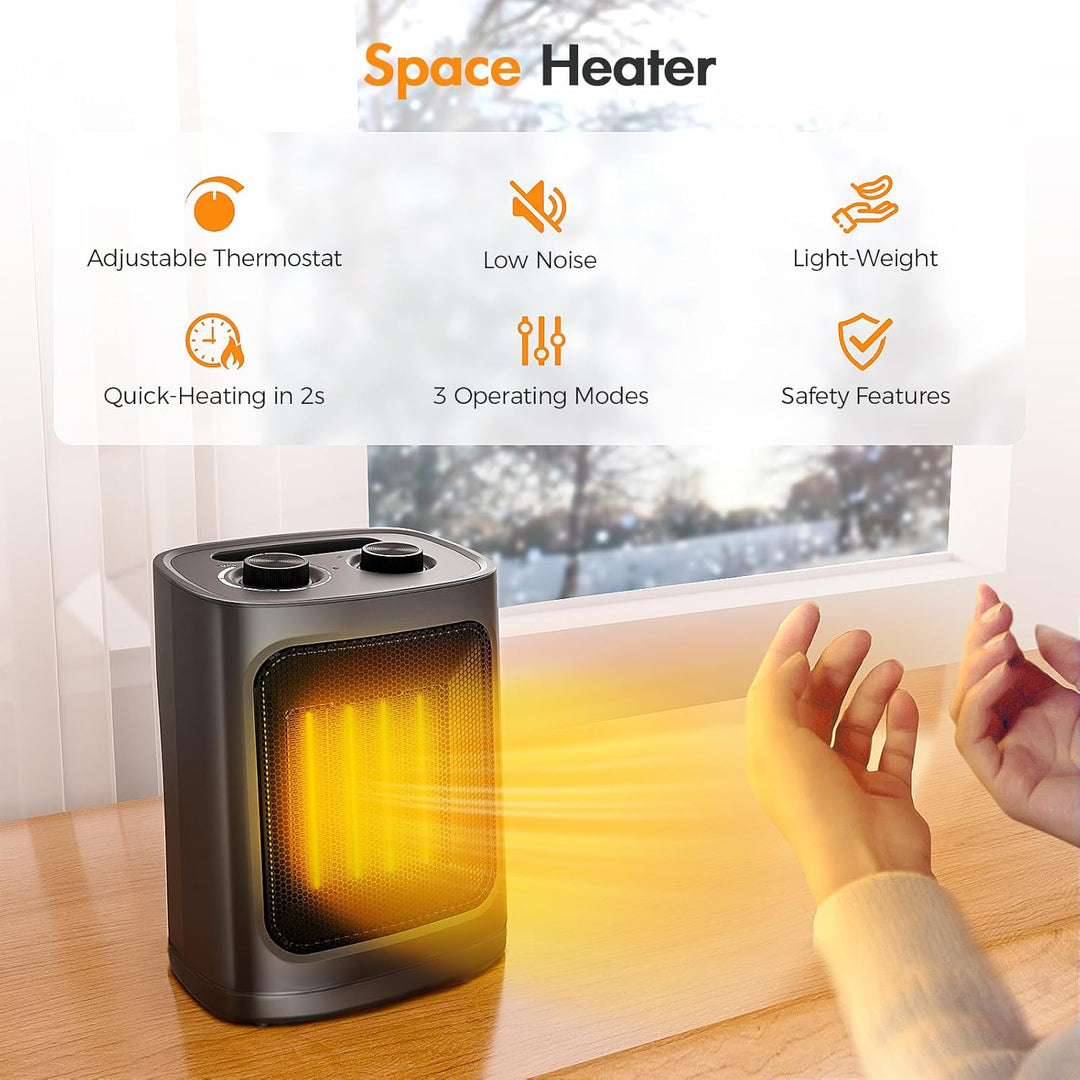 Kismile Portable Electric Space Heater Series - Kismile