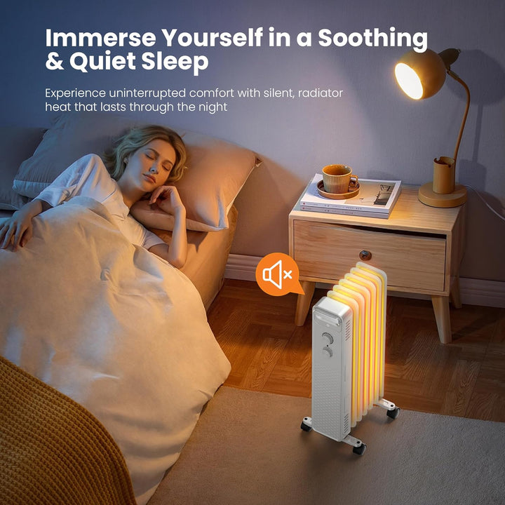 Kismile Portable Radiator Electric Heater - Kismile