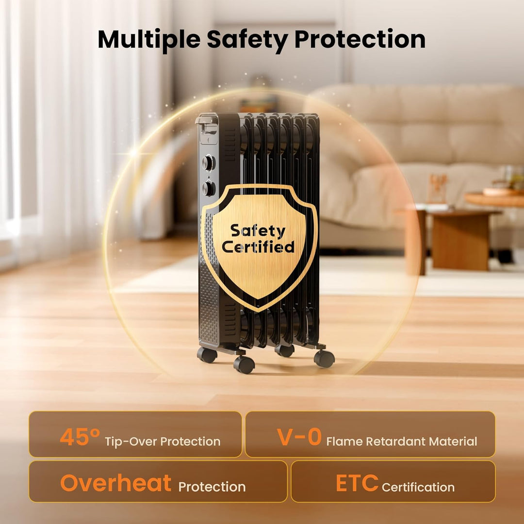 Kismile Portable Radiator Electric Heater - Kismile