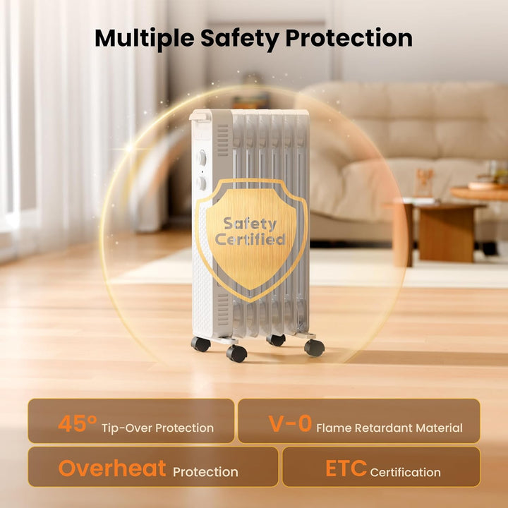 Kismile Portable Radiator Electric Heater - Kismile