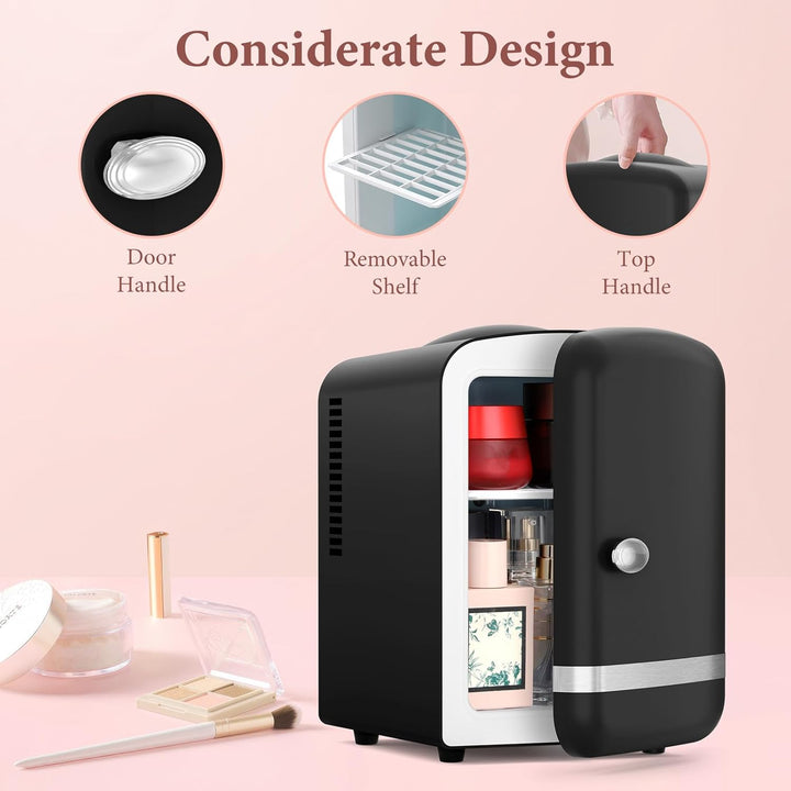 Kismile Retro Mini Fridge 34404RMF1 - Kismile