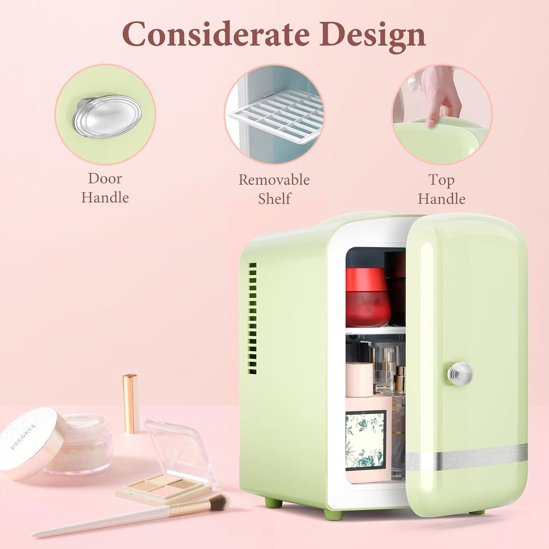 Kismile Retro Mini Fridge 34404RMF1 - Kismile