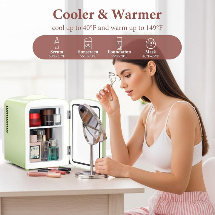 Kismile Retro Mini Fridge 34404RMF1 - Kismile