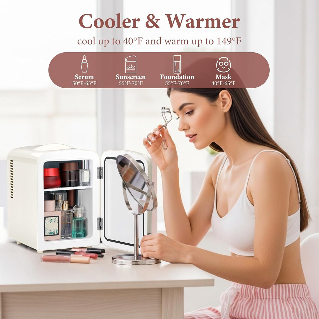 Kismile Retro Mini Fridge 34404RMF1 - Kismile