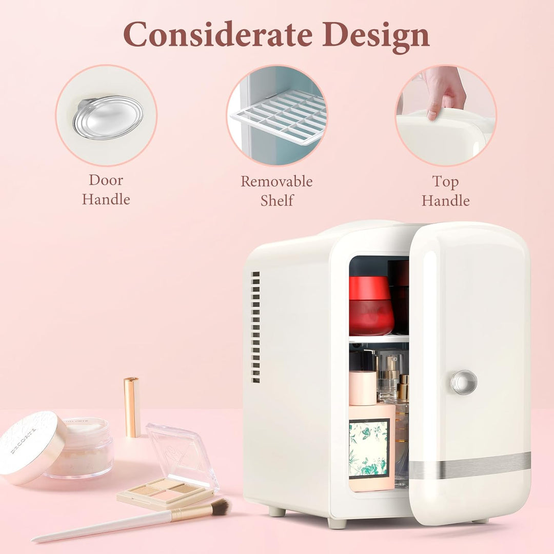 Kismile Retro Mini Fridge 34404RMF1 - Kismile