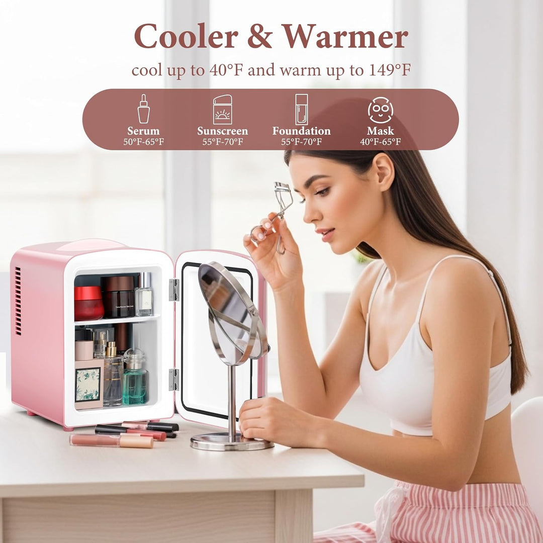 Kismile Retro Mini Fridge 34404RMF1 - Kismile